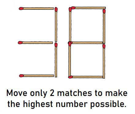 Move only 2 matches