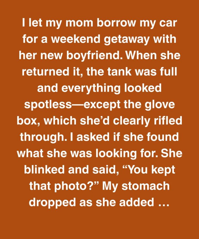 The Photo in the Glove Box