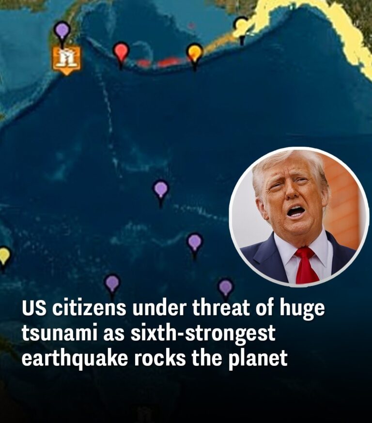 US citizens under threat of huge tsunami as sixth-strongest earthquake rocks the planet