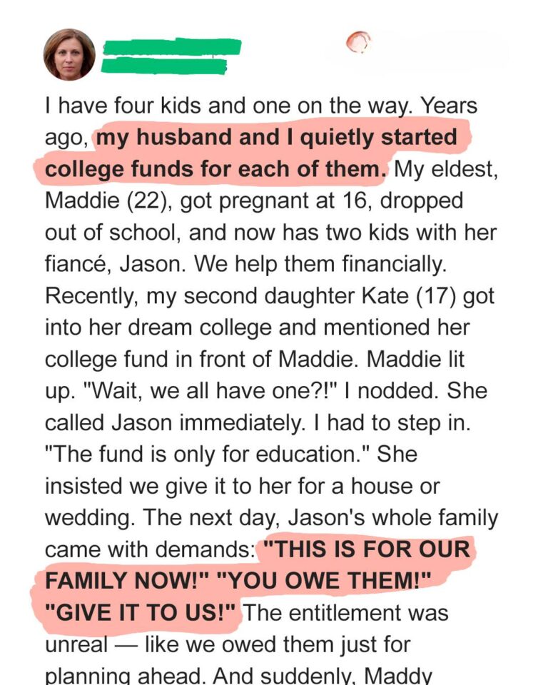 My Husband & I Saved for My Daughter’s Education…