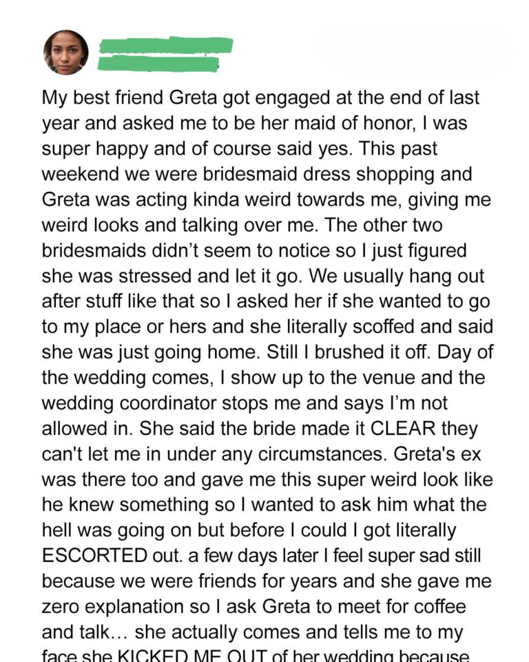 The Bride’s Betrayal: I Lost My Best Friend for Looking Better on Her Big Day