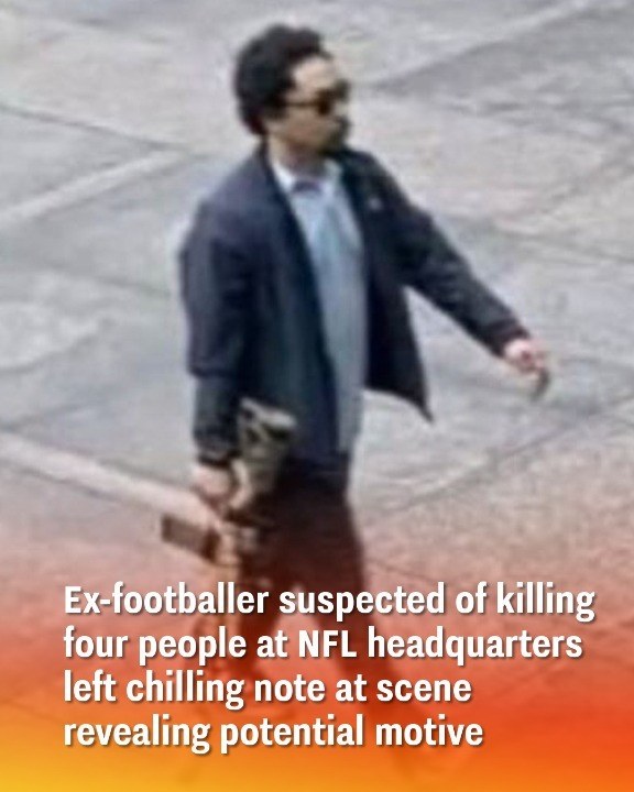 SHOCKING NFL HQ SHOOTING: FORMER FOOTBALL PLAYER BLAMES BRAIN INJURY IN DEADLY ATTACK