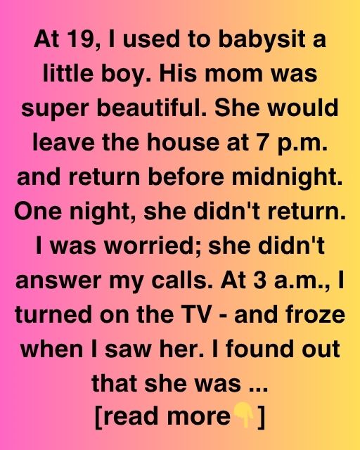 The Babysitter’s Secret: A Night That Changed Everything