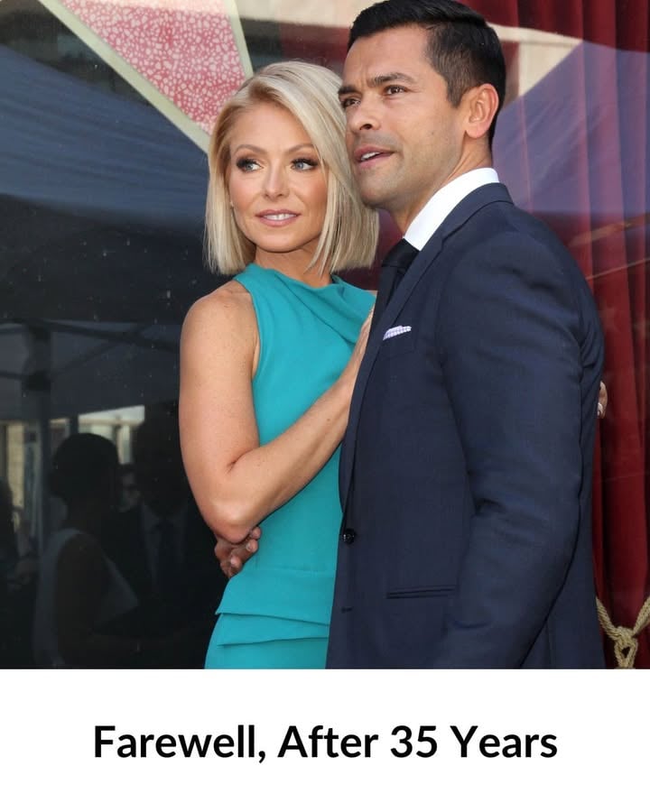 Kelly Ripa and Mark Consuelos Bid Farewell
