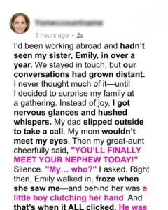 The Secret My Sister Kept From Me — Until I Saw Her Child