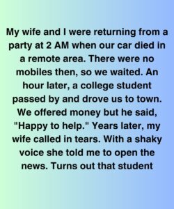 The Kindness of a Stranger That Shaped Our Family Forever