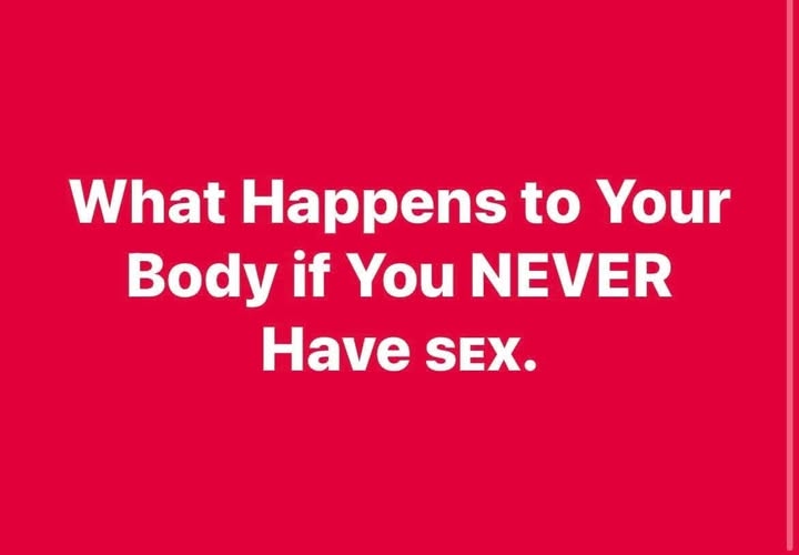 What occurs in your body if you NEVER engage in…