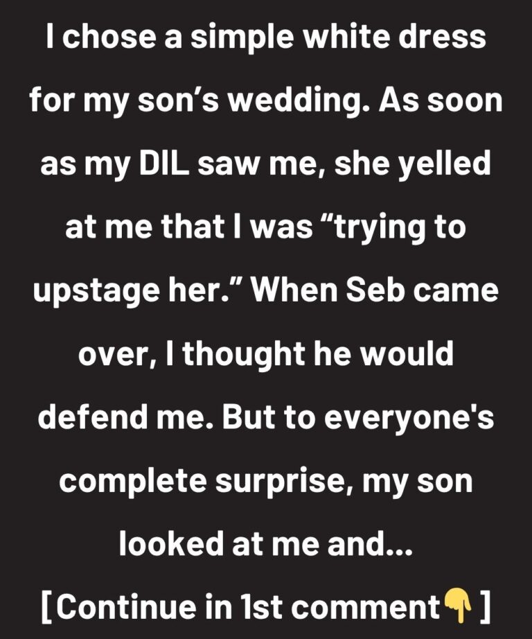 My DIL Humiliated Me, but My Son’s Reaction Broke My Heart