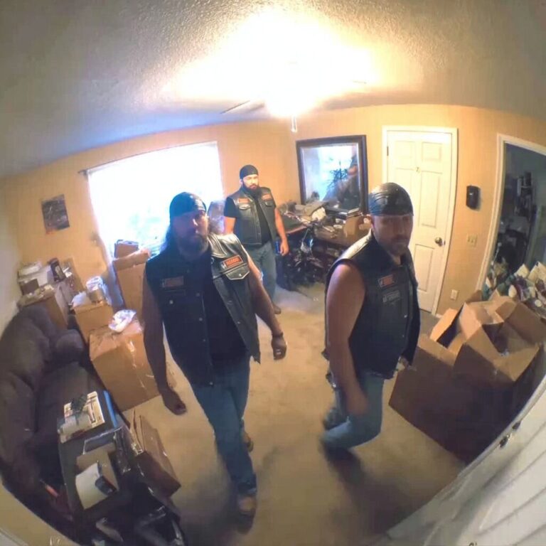 Bikers broke into my house while I was at my wife funeral!