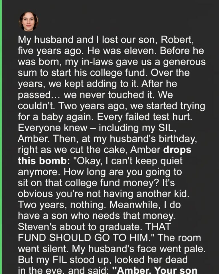 A Family Disagreement Over My Late Son’s College Fund Taught Me a Powerful Lesson