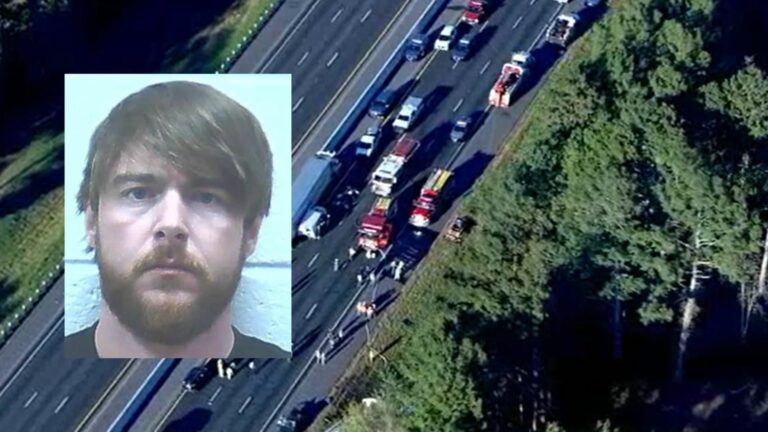 Truck driver charged in de aths