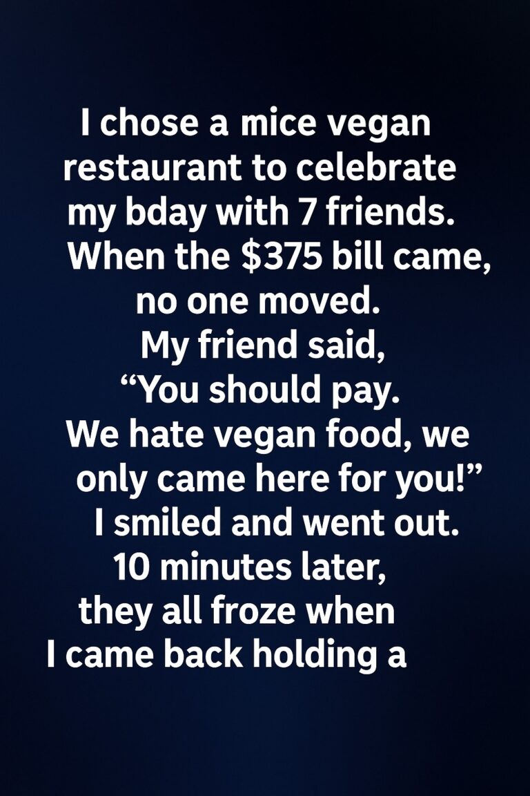 The Birthday Dinner That Taught Everyone an Unexpected Lesson