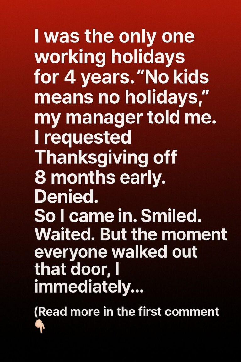 I Was Forced to Work Every Holiday—Until I Walked Out and Changed My Life