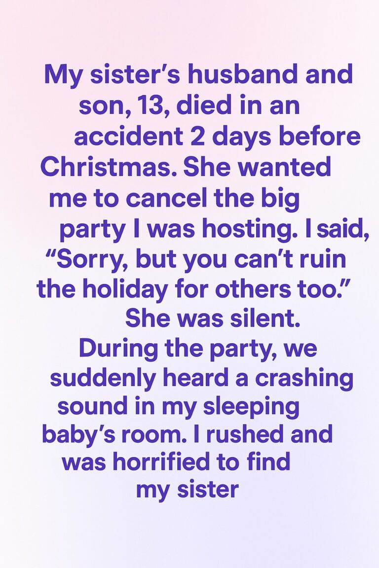 Choosing Kindness Over Festivity: A Sister’s Silent Cry