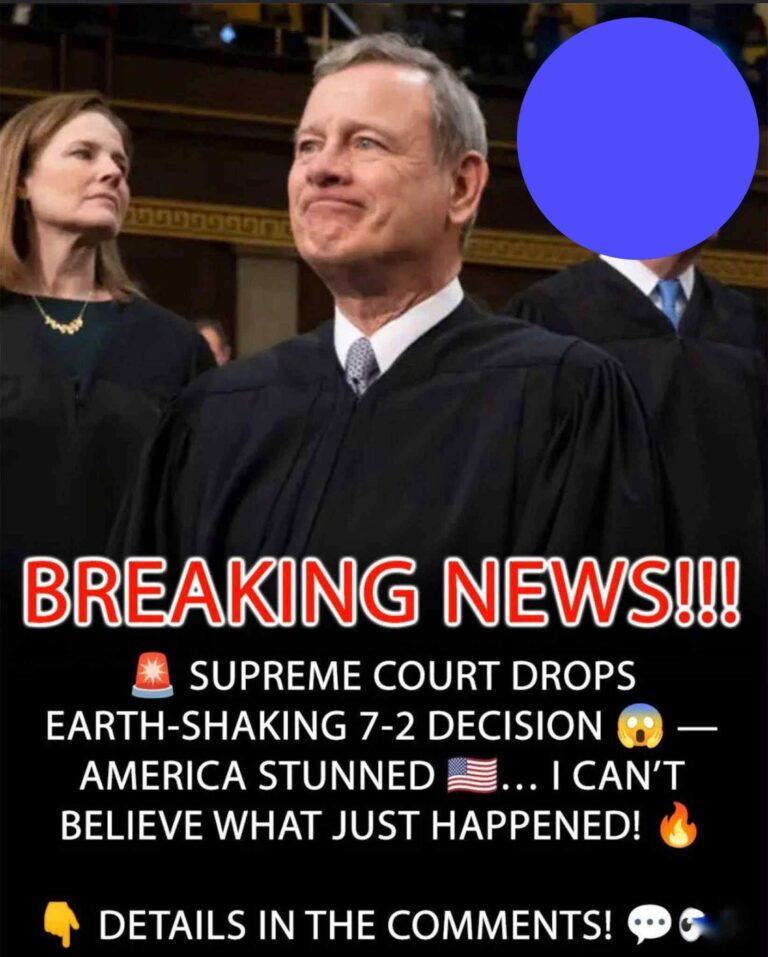 🚨 SUPREME COURT ROCKS THE NATION WITH 7-2 DECISION — THIS CHANGES EVERYTHING! 😱