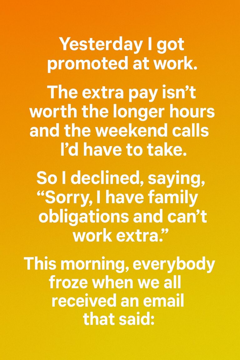 Success Without Sacrifice: My Unexpected Promotion