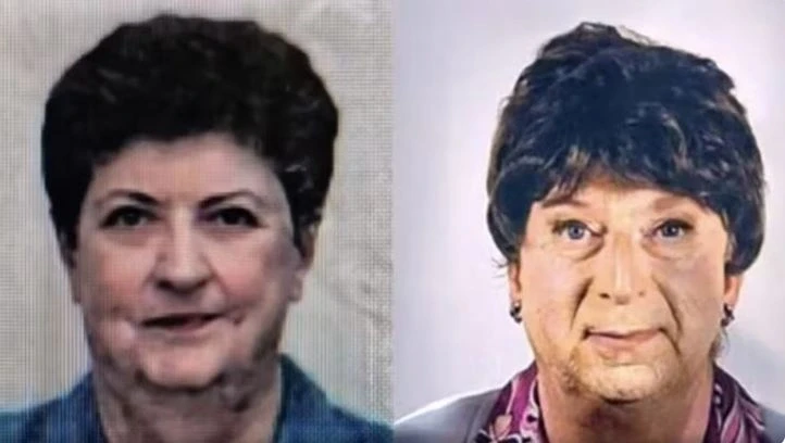 Italian dressed and made up like his dead mother to get her pension